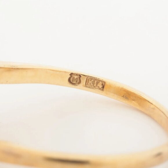 Pearl Sapphire Ring Yellow Gold - Picture 3 of 5